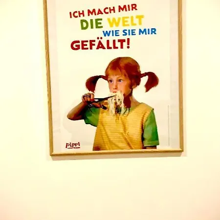 Seaside's Kunterbunt Lägenhet *